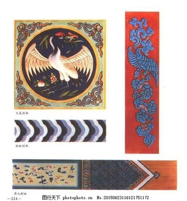 中國古典建筑裝飾圖案選0225 傳統(tǒng)美學(xué)與現(xiàn)代設(shè)計的交融